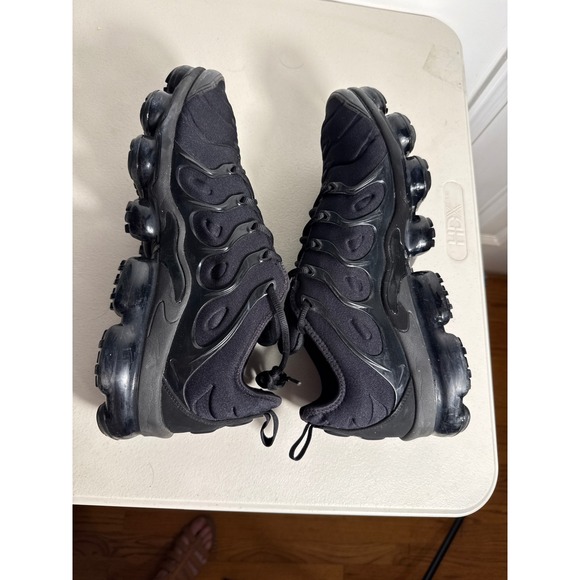 Nike Other - Nike Air VaporMax Plus Triple Black Mens Running Shoes 924453-004 Size 13